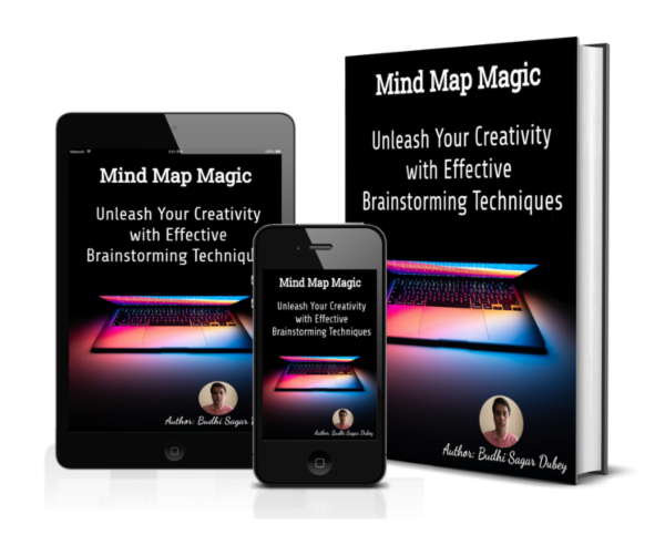 eBOOK: Mind Map Magic Unleash Your Creativity with Effective Brainstorming Techniques cover