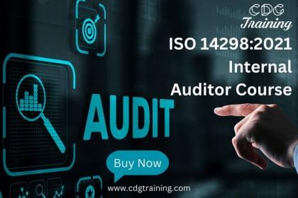 ISO 14298:2021 Internal Auditor cover