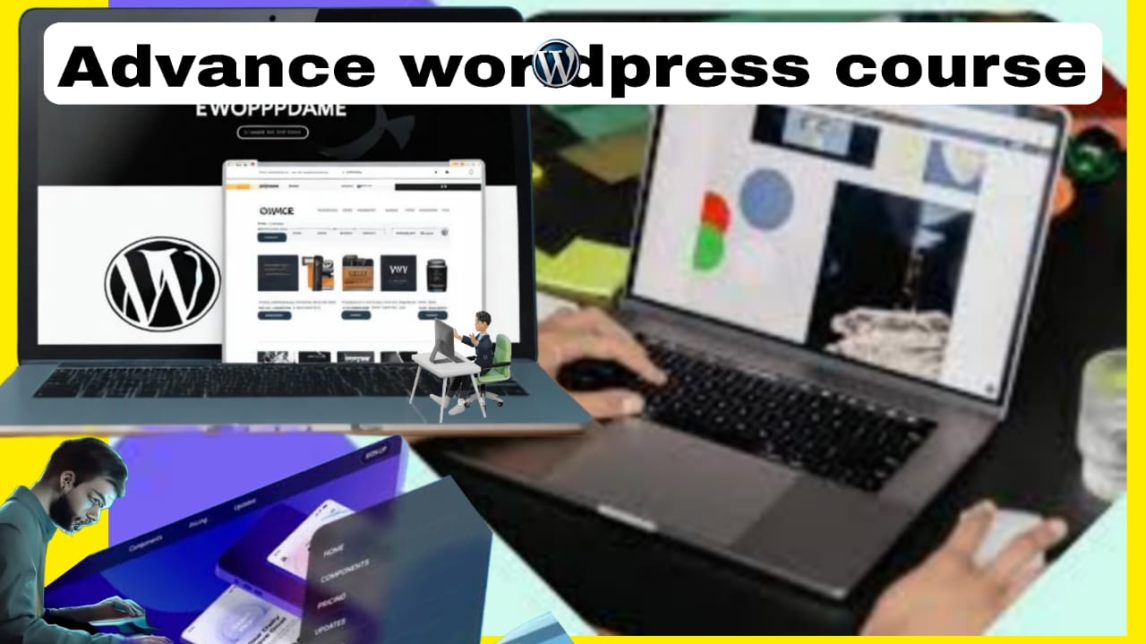 "Advanced WordPress Mastery: From Beginner to Pro" cover