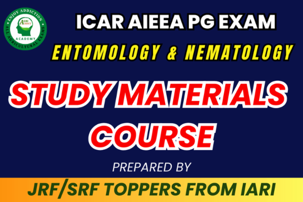 Entomology & Nematology Paid Complete Study Materials for ICAR AIEEA PG Exam cover
