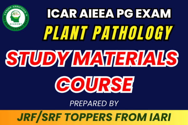 Plant Pathology Paid Complete Study Materials for ICAR AIEEA PG Exam cover
