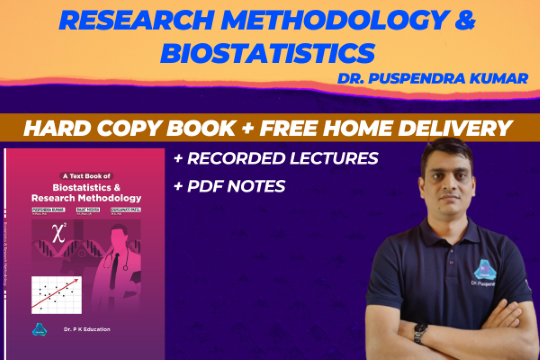 Research Methodology & Biostatistics (Single Printed Book) | B. Pharm. 8th Sem | GPAT | NIPER cover