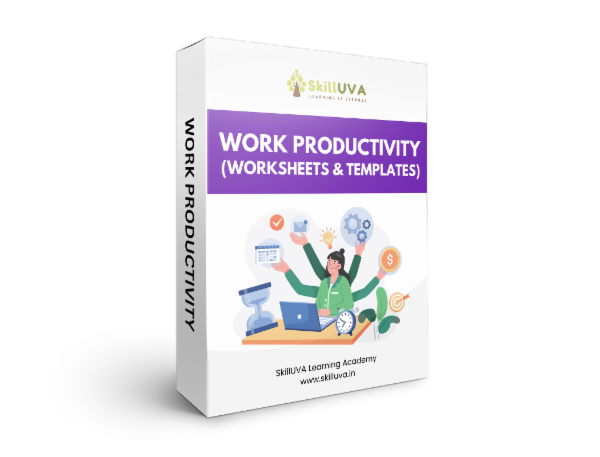 Work Productivity Worksheets & Templates ( Pack of 5 ) cover