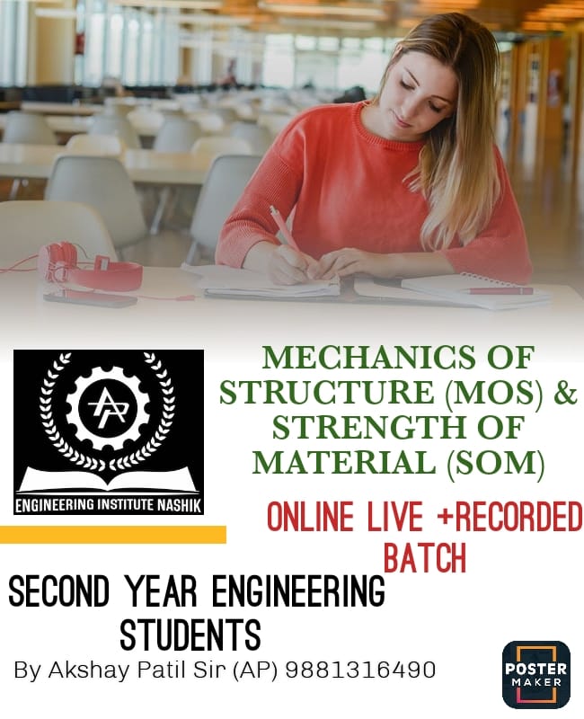 STRENGTH OF MATERIAL(SOM/MOS) ACCORDING TO SPPU SYLLABUS cover
