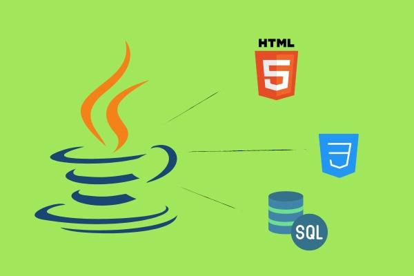 JAVA Full Stack Course cover