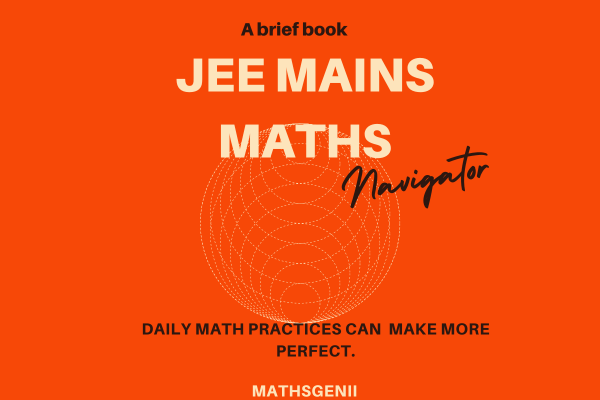 JEE Mains Math Navigator cover