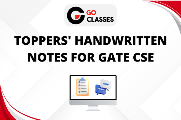 Student's Hand Written Notes for GATE CSE