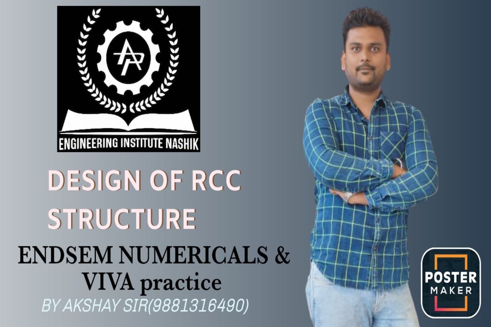 DESIGN OF RCC STRUCTURE END-SEM & EXTERNAL VIVA( as per SPPU Syllabus)
