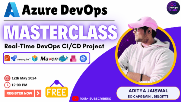 Azure DevOps Full Stack Tutorial Hands-On 2024 | CICD DevOps Project cover