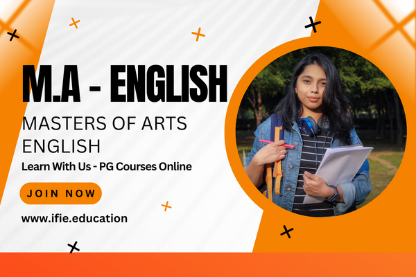 Master of Arts (M.A.) English cover