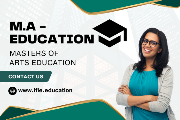 Master of Arts (M.A.) Education cover