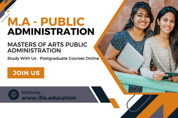 Master of Arts (M.A) Public Administration cover