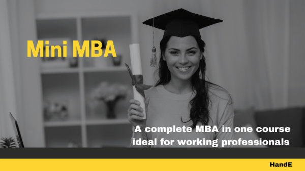 MINI MBA: Complete MBA in one course cover