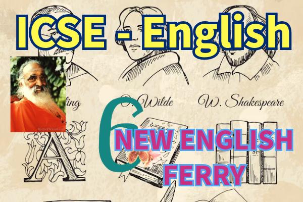 Grade 6 - ICSE || New English Ferry || cover