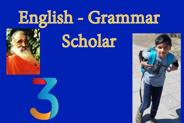 Grade 3 - ICSE || Grammar Scholar || cover