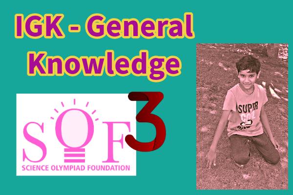 Grade 3 - OLYMPIAD || General Knowledge || cover