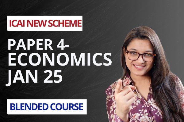 CA Foundation Business Economics for Jan 2025 cover