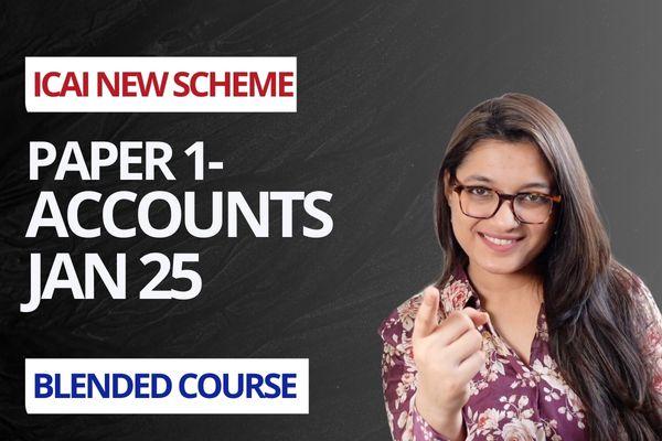 CA Foundation Principles & Practice of Accounting for Jan 2025 cover