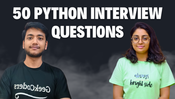50 Python Interview Questions - Data Engineers cover