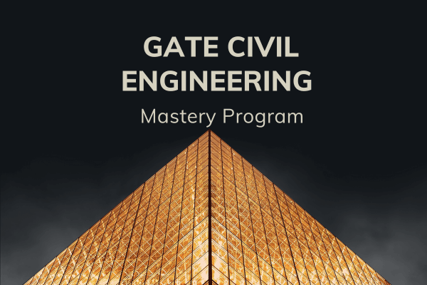GATE Civil Engineering Mastery Program cover