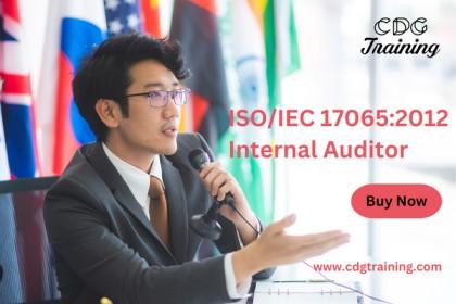 ISO/IEC 17065:2012 Internal Auditor cover