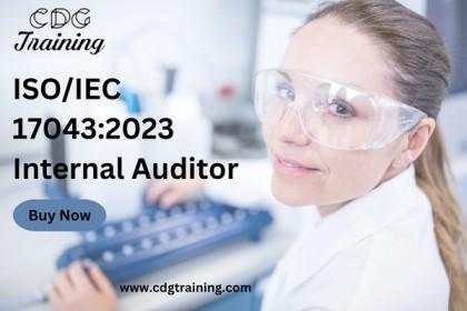 ISO/IEC 17043:2023 Internal Auditor cover