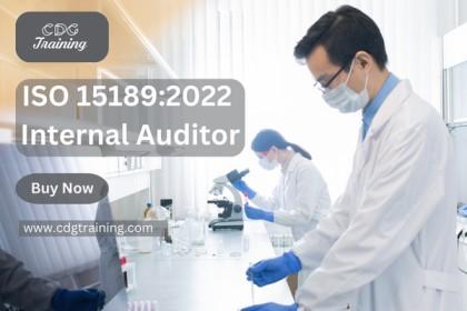 ISO 15189:2022 Internal Auditor cover
