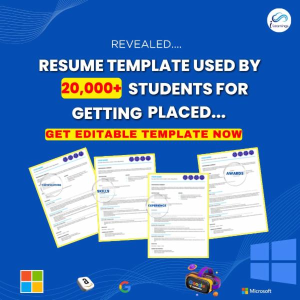 Resume Template cover