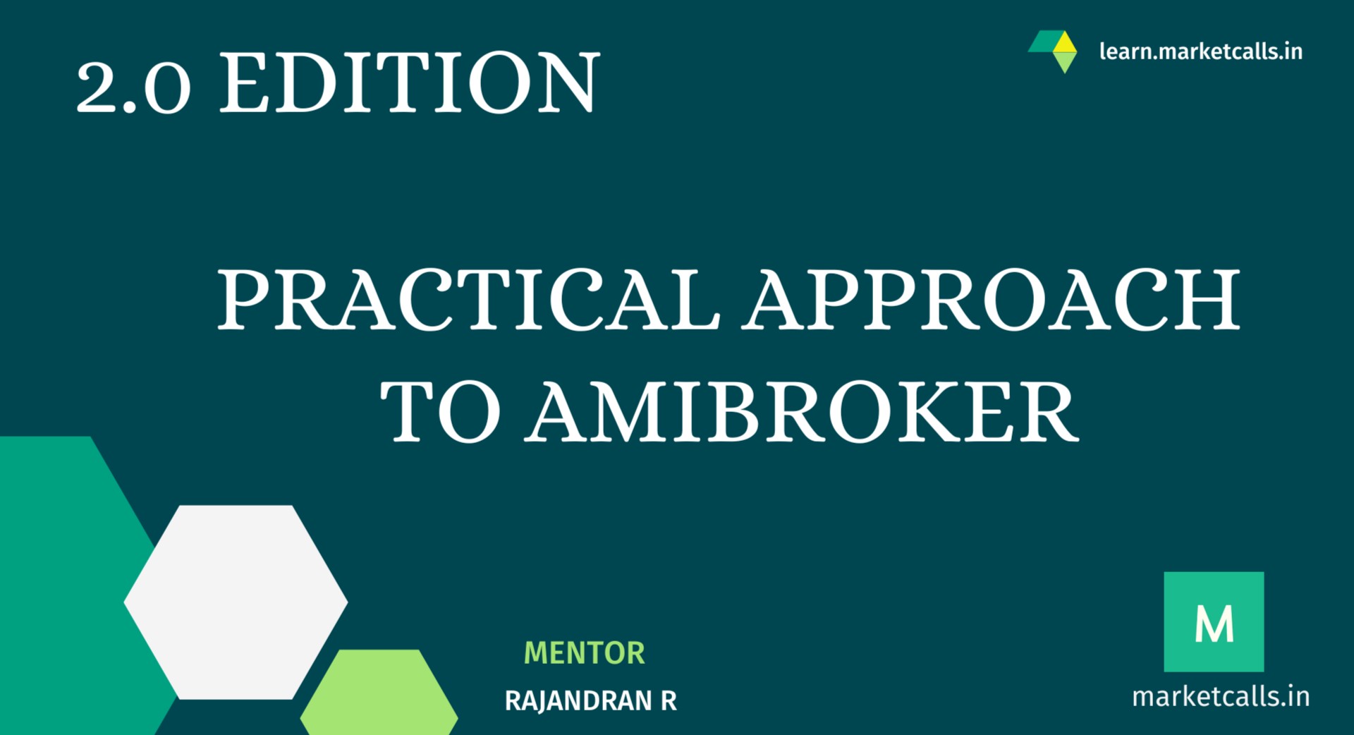 Practical Approach to Amibroker July 2024 Edition cover