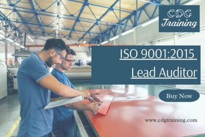 ISO 9001:2015 Lead Auditor cover