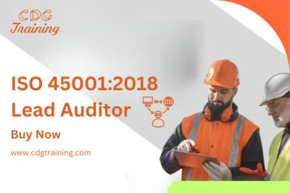 ISO 45001:2018 Lead Auditor cover