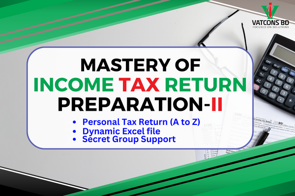Mastery of Income Tax Preparation-FREE Trial cover