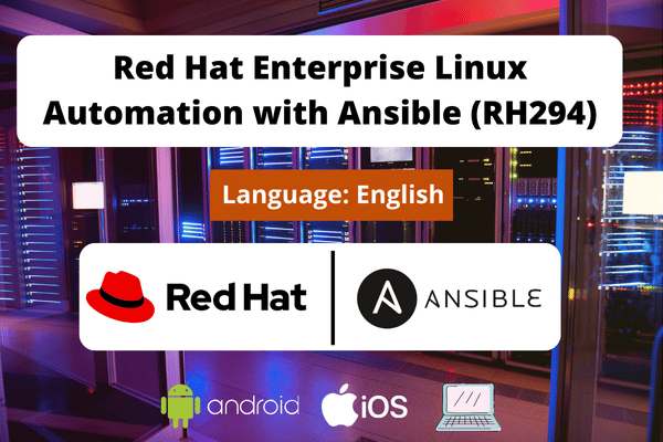 Red Hat Enterprise Linux Automation with Ansible | RH294 - Hindi cover