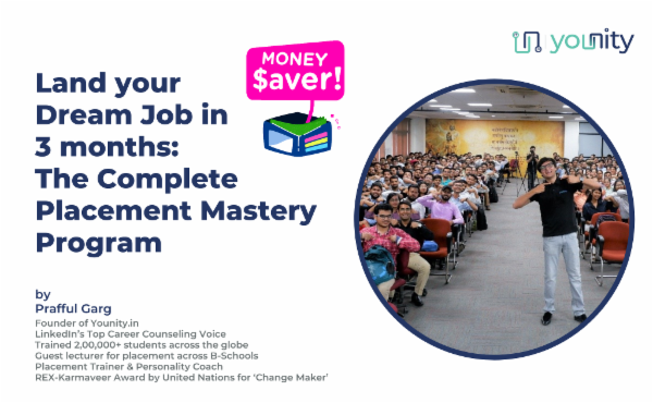Land your Dream Job in 3 months: The Complete Placement Mastery Program | 215+ Modules cover