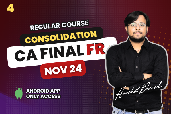 CA Final FR | CONSOLIDATION cover
