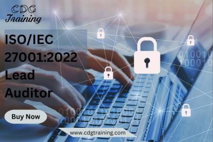 ISO/IEC 27001:2022 Lead Auditor cover