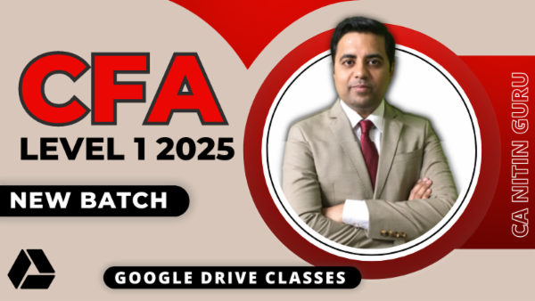 CFA Level 1 2025 Classes - Google Drive Classes cover