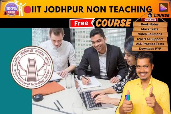 IIT Jodhpur Non Teaching course  cover