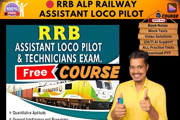 RRB ALP RAILWAY ASSISTANT LOCO PILOT course  cover