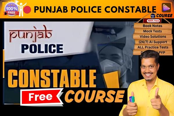 Punjab Police Constable course  cover