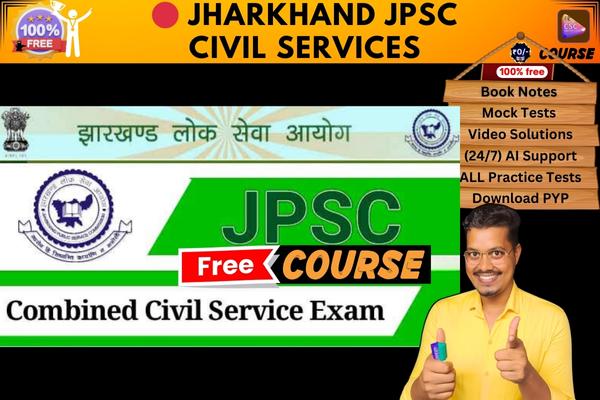 JHARKHAND JPSC CIVIL SERVICES course  cover