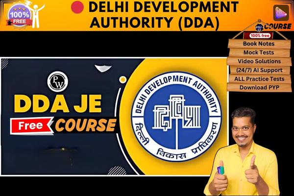 Delhi Development Authority (DDA) course  cover