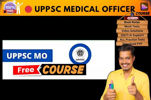 UPPSC MEDICAL OFFICER course  cover