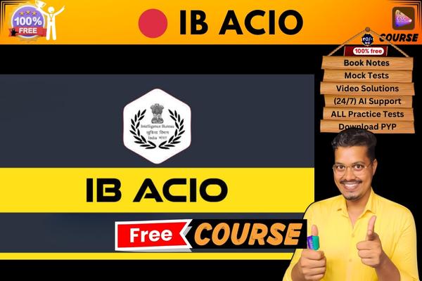 IB ACIO  FREE Course  cover