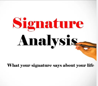 SIGNATURE ANALYSIS