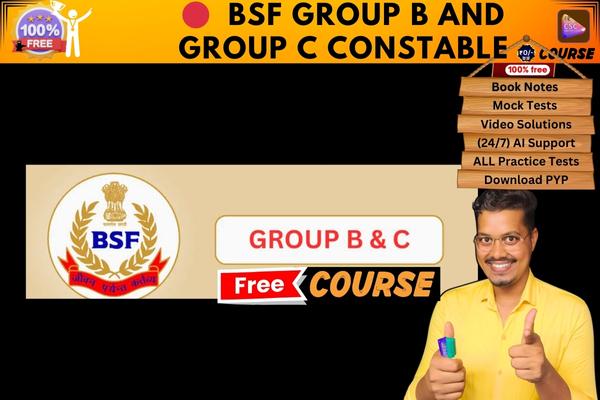 BSF GROUP B AND GROUP C CONSTABLE course  cover