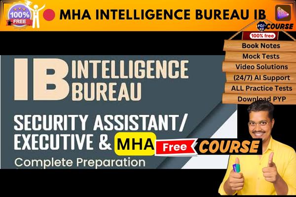  MHA INTELLIGENCE BUREAU IB course  cover