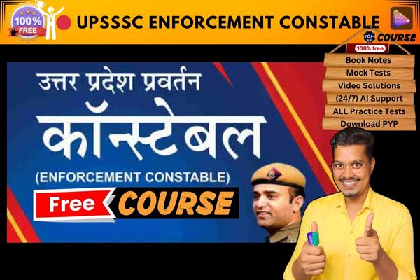UPSSSC ENFORCEMENT CONSTABLE course  cover