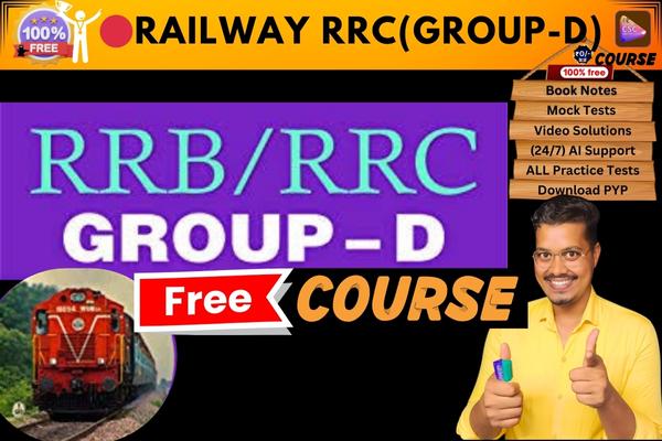 Railway RRC(Group-D) course  cover
