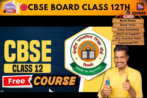 CBSE BOARD CLASS 12TH course  cover